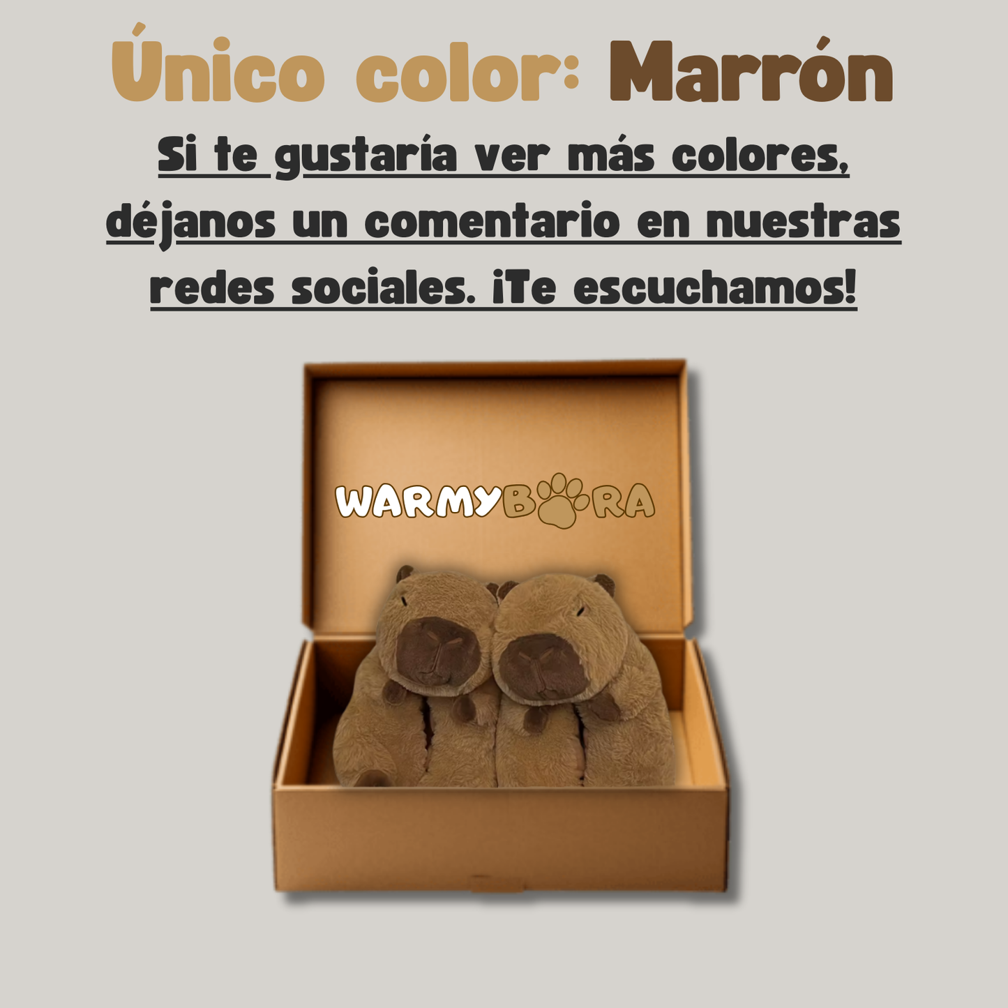 Warmybara® WarmStep Plush Slippers