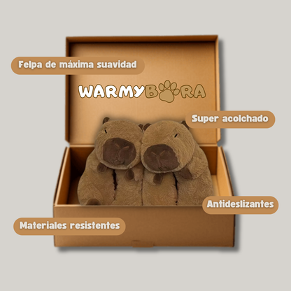Warmybara® WarmStep Plush Slippers