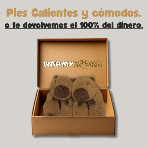 Warmybara® WarmStep Plush Slippers